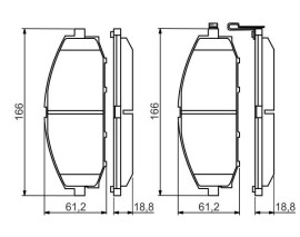 DİSK BALATA 0986494150