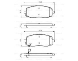 DİSK BALATA 0986495084