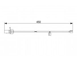 DİSK BALATA İKAZ KABLOSU 1987473566