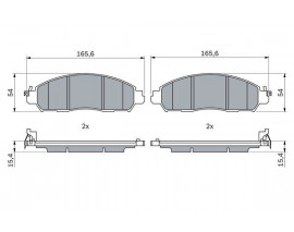 DİSK BALATA NISSAN E-NV 200-LEAF