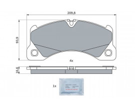 DİSK BALATA PORSCHE