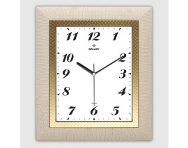 DUVAR SAATİ KREM ÇERÇEVE ÇAP:30.5CMX35.5 AKRİLİK BOYALI VE VARAK BASKILI 2 RENK ABS KASA MİNERAL CAM SESSİZ AKAR MAKİNE PVC KADRAN KADRAN ÖLÇÜSÜ: 199X249MM KADRAN BASKI ALANI: 120X150MM