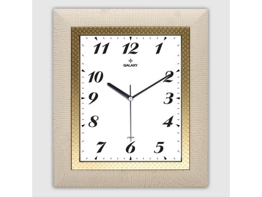 DUVAR SAATİ KREM ÇERÇEVE ÇAP:30.5CMX35.5 AKRİLİK BOYALI VE VARAK BASKILI 2 RENK ABS KASA MİNERAL CAM SESSİZ AKAR MAKİNE PVC KADRAN KADRAN ÖLÇÜSÜ: 199X249MM KADRAN BASKI ALANI: 120X150MM