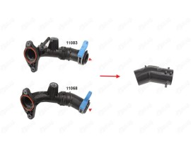 EGR BORUSU KUCUK HORTUM MERCEDES OM608 W177 W247 C118 W415 . RENAULT K9K 872 KANGOO KADJAR CLIO