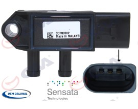 EGZOZ BASINÇ SENSÖRÜ 3 FİŞ GOLF7-CRAFTER-PASSAT 08- 1.6/2.0TDI CAG-CKUB-CLH