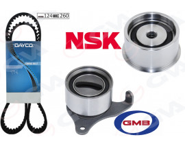 EKSANTRİK GERGİ KİTİ 124x260 COROLLA EE101 1.3 XLI-1.3 XLI 16V 92-97 - COROLLA E111 1.4 97-00