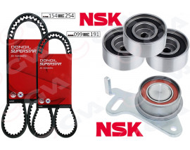 EKSANTRİK GERGİ KİTİ 154x254 MITSUBISHI L200 2.5DID 16V COLT PICK UP 2.5DID 16V 05 KÜTÜKSÜZ