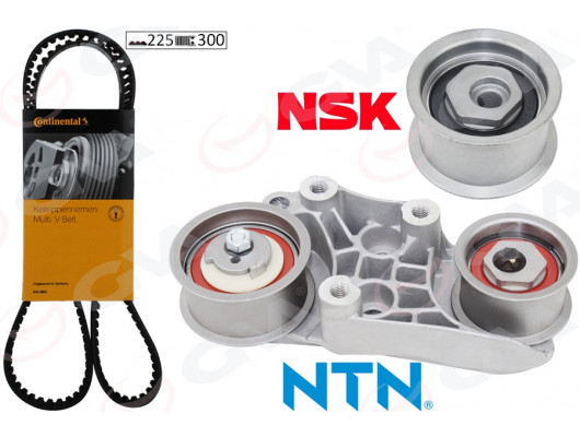 EKSANTRİK GERGİ KİTİ 225x300 VECTRA A-B 2.5 V6 92-00 OMEGA B 2.5 V6-3.0 V6 94-01 K015453XS