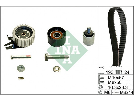 EKSANTRİK GERGİ KİTİ ASTRA 2.0 CDTI 12 INSIGNIA 2.0 CDTI 05 A-Y-Z20DT-DTC-DTE-DTJ-DTR