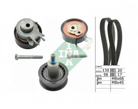 EKSANTRİK GERGİ KİTİ GOLF-BORA-CADDYII-III-GOLF IV-POLO-OCTAVIA 1.4-1.6 16V AFY-AFK 5PARÇA