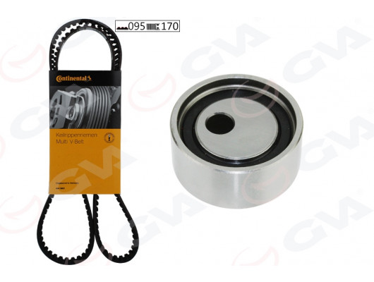 EKSANTRİK GERGİ KİTİ RENAULT CLIO I 90 98 R19 88 95 MEGANE I 96 99 095x170 1.2-1.4-1.6