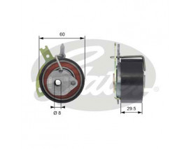 EKSANTRIK GERGI RULMANI 2.2D DISCOVERY SPORT L550 FREELANDER 2 L359 RANGE ROVER EVOQUE L538 JAGUAR XF I X250 XF SPORTBRAKE X250