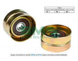 EKSANTRİK GERGİ RULMANI ÇELİK COROLLA 1.3 92