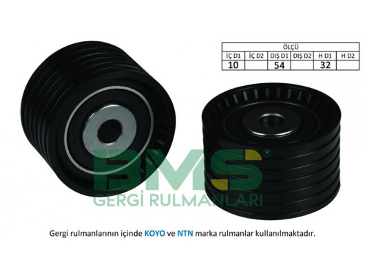 EKSANTRİK GERGİ RULMANI CLIO-MEGANE 1.4 16V - CLIO-LAGUNA.SCENIC-TRAFIC 2.0 16V - LAGUNA SCENIC 1.6 16V