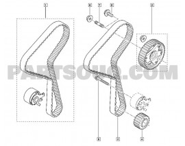 EKSANTRİK MİL SAPLAMASI CLIO-KANGOO-MEGANE-SANDERO-LODGY-LOGAN-DUSTER 1.5 DCI K9K