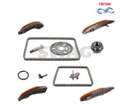 EKSANTRIK ZINCIR SETI ALT UST BMW B47 N47 F10 F20 F30 G30 F40 F44 F45 F46 F32 F33 F34 F36 F48 F39 F25 F26 FEBI 174020