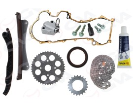EKSANTRİK ZİNCİR SETİ FULL CONTALI KEÇE VİDA ASTRA H-CORSA C-D-COMBO-C-D-ASTRA J-MERIVA-ALBEA- DOBLO-EGEA-PUNTO-500- 1.3 JTD-1.3 CDTI E4-E5-E6 GERGİ KİTİ