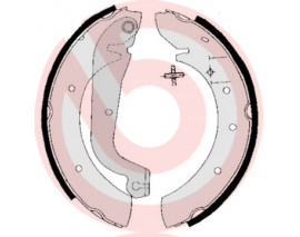EL FREN BALATASI CITRO N C25 BUS 280. 290 07/81-02/94-CITRO N C25 PLATFORM/CHASSİS 280. 290 07/8