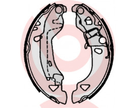 EL FREN BALATASI FIAT BRAVA 182 10/95-06/03-FIAT BRAVO I 182 10/95-10/01-FIAT PUNTO 176 09/93-