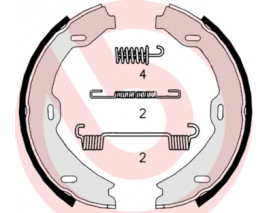 EL FREN BALATASI MERCEDES-BENZ BBDC E-CLASS W211 11/05- -MERCEDES-BENZ S-CLASS W220 09/98-08/0