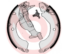 EL FREN BALATASI MITSUBISHI COLT II C1A 10/82-04/88-MITSUBISHI COLT III C5A 10/86-05/92-MITSUBIS