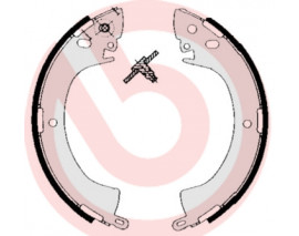 EL FREN BALATASI MITSUBISHI L 300-DELICA II BUS LO3P/G. L02P 05/80-02/87-MITSUBISHI L 300-DELICA I