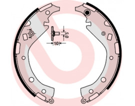 EL FREN BALATASI TOYOTA CAMRY SALOON V3 08/01-11/06-TOYOTA RAV 4 II A2 05/00-11/05