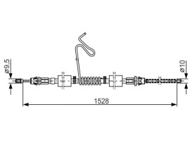 EL FREN TELİ FORD TRANSIT 00-06