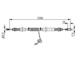 EL FREN TELİ SAĞ TRANSİT 2.2-2.4 TDCİ 11-14