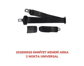 EMNİYET KEMERİ ARKA 2 NOKTA STATİK UNIVERSAL