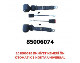EMNİYET KEMERİ ÖN 3 NOKTA OTOMATİK UNIVERSAL