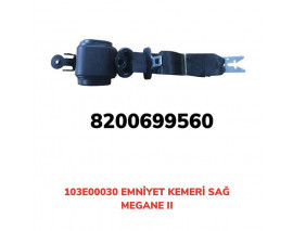 EMNİYET KEMERİ OTOMATİK SAĞ MEGANE II