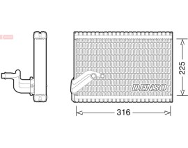 EVAPORATOR. AİR CONDİTİONİNG CITRO N BERLINGO B9 08-