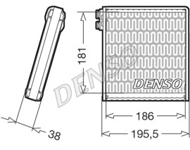 EVAPORATOR. AİR CONDİTİONİNG FIAT DUCATO 250. 290 06-