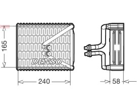 EVAPORATOR. AİR CONDİTİONİNG FIAT IDEA 03-