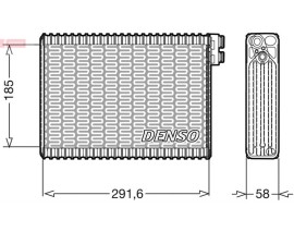 EVAPORATOR. AİR CONDİTİONİNG LANCIA THESIS 02-09