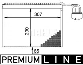 EVAPORATOR BMW E65 E66 02 07 PREMIUM LINE