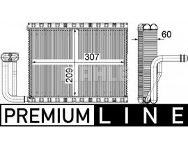 EVAPORATOR BMW F10 F07 F12 F13 F06 F01 PREMIUM LINE