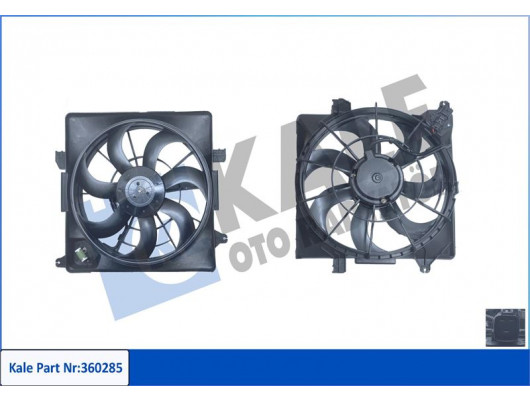 FAN GRUBU HYUNDAI IX35 2.0 CRDI 2.0 CRDI 4WD 10 -KIA SPORTAGE 2.0 CRDI 2.0 CRDI AWD 10 - 12V