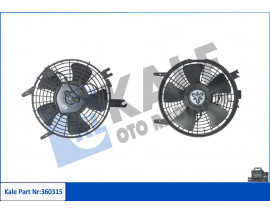 FAN GRUBU TOYOTA COROLLA E11 1.3 2.0D 97-01 - 12V