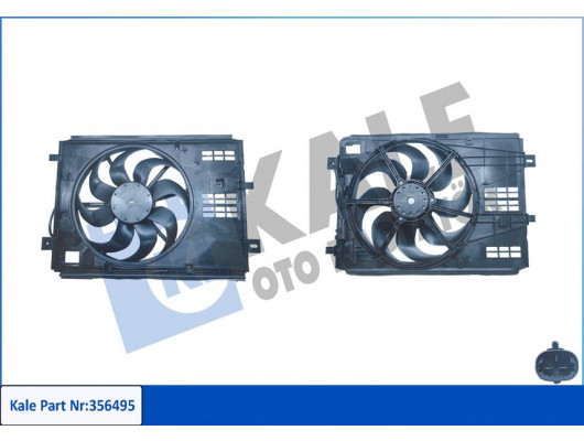 FAN MOTORU CITROEN BERLINGO-Jumpy-3008-30816 508-PARTNER 18 TRAVELLER 1.5-1.6-2.0 BlueHDI 16