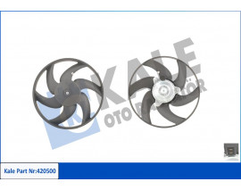 FAN MOTORU CITROEN BERLINGO-XANTIA-ZX-XANTIA-XSARA PEUGEOT P306-P406-PARTNER 250W-335mm