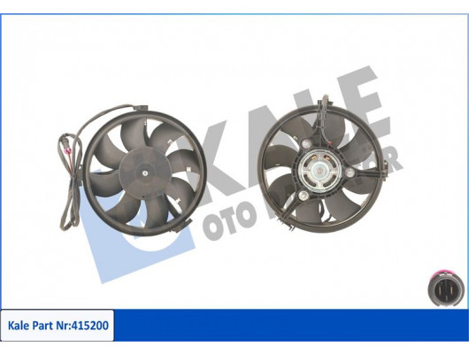 FAN MOTORU DAVLUMBAZLI AUDI A4-A6-A8-FORD GALAXY-SEAT ALHAMBRA-VW PASSAT-SHARAN 300W-280mm