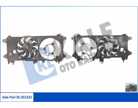 FAN MOTORU DAVLUMBAZLI FIAT DOBLO 1.3 MJET 03 1.9JTD 01 EURO III TEK MOTORLU KLİMASIZ