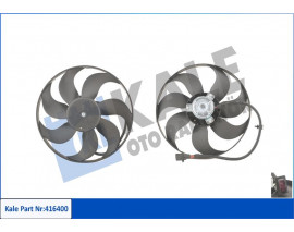 FAN MOTORU DAVLUMBAZLI GOLF IV-BORA 99-01 LEON-OCTAVIA-FABIA 1.6-1.8-1.8T-1.9TDI-2.0 150-80W-345mm