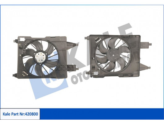 FAN MOTORU DAVLUMBAZLI MGN I 97-99 MGN II 1.4-1.6-2.0--SCENICII 1.6 190W-380mm BENZINLI