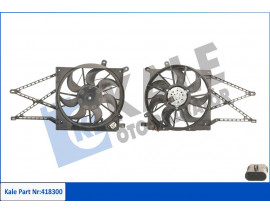 FAN MOTORU DAVLUMBAZLI OPEL ASTRA G-ZAFIRA A 250W-380mm