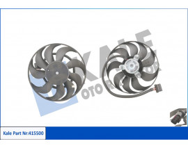 FAN MOTORU DAVLUMBAZLI SAĞ GOLF IV-BORA 99-01 LEON-OCTAVIA-FABIA 1.8-1.8T-1.9TDI-2.0 150W-290mm
