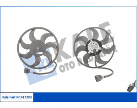 FAN MOTORU DAVLUMBAZLI SOL VW MULTIVAN V-TRANSPORTER V 450W-420mm
