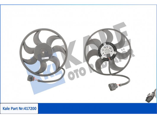 FAN MOTORU DAVLUMBAZLI SOL VW MULTIVAN V-TRANSPORTER V 450W-420mm